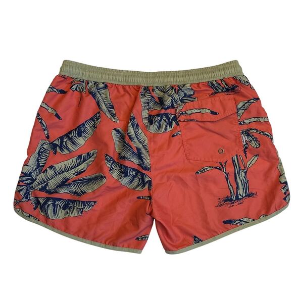 Maamgic Men's Swim Trunks Banana Leaves Size XL Tropical Quick Dry Mesh Lining - Picture 5 of 11